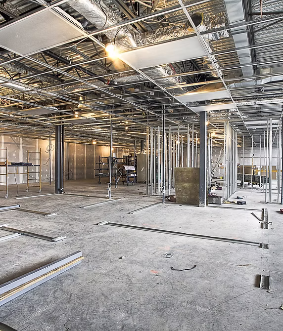 Commercial renovation work by F&S