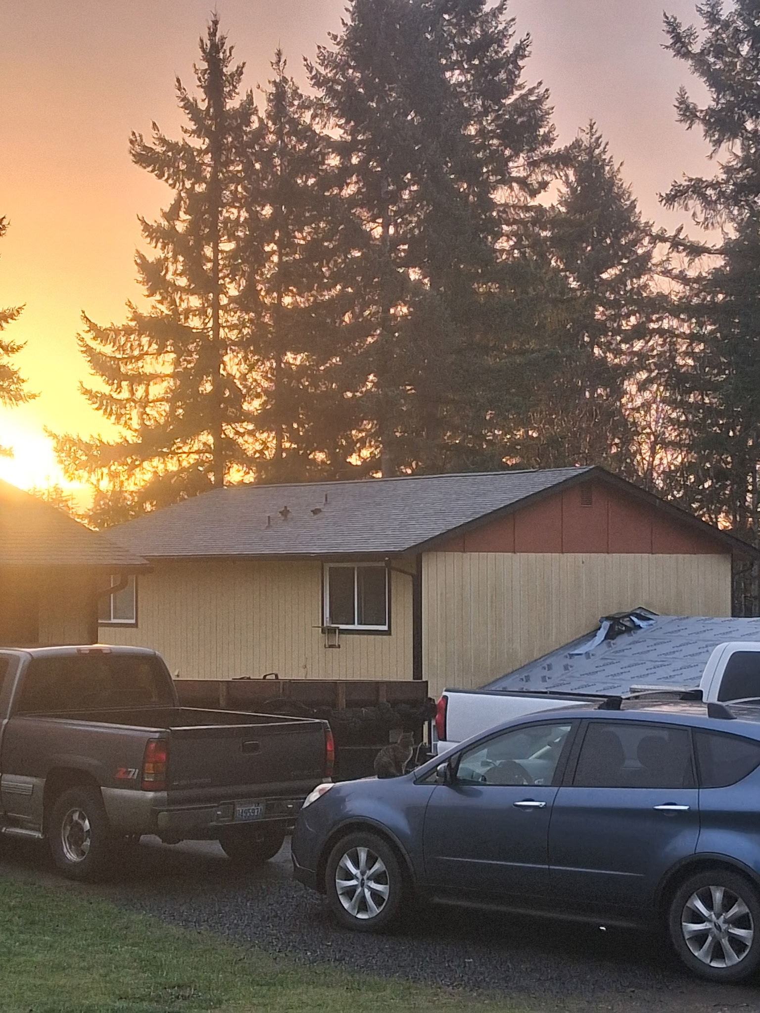 Completed roof replacement by F&S Construction