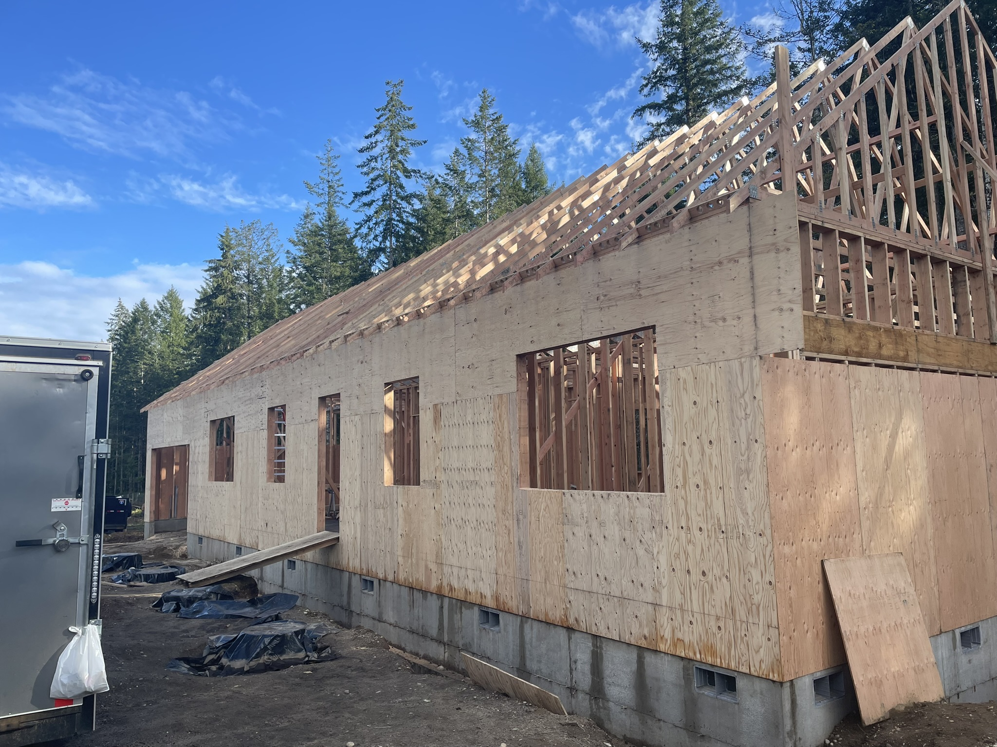 Custom construction progress