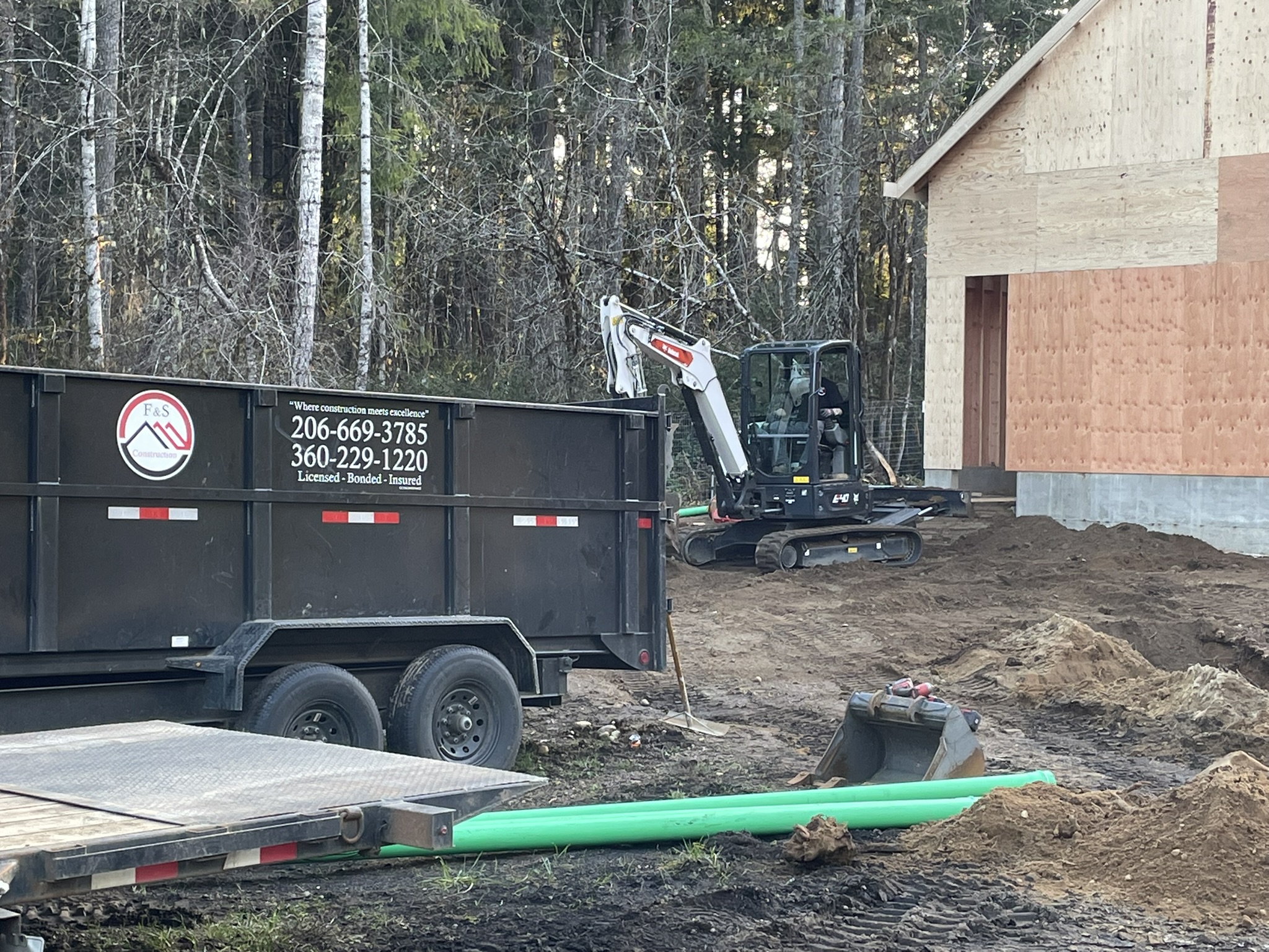 Septic work in Mason County